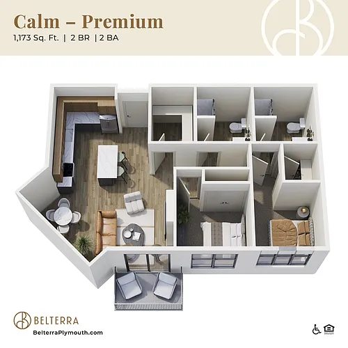 Floor plan Calm