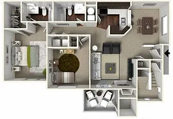 Floor plan B1