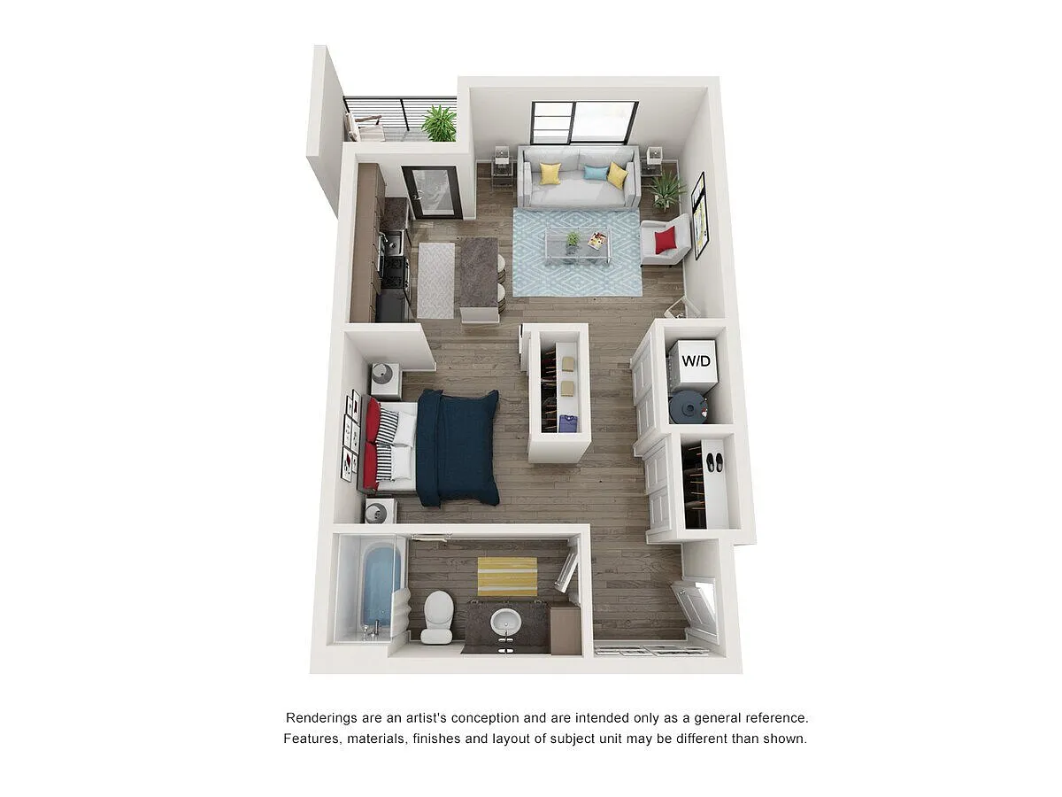 Floor plan Studio