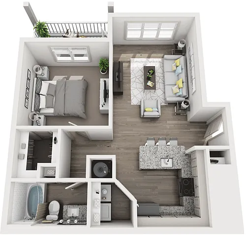 Floor plan Red Maple
