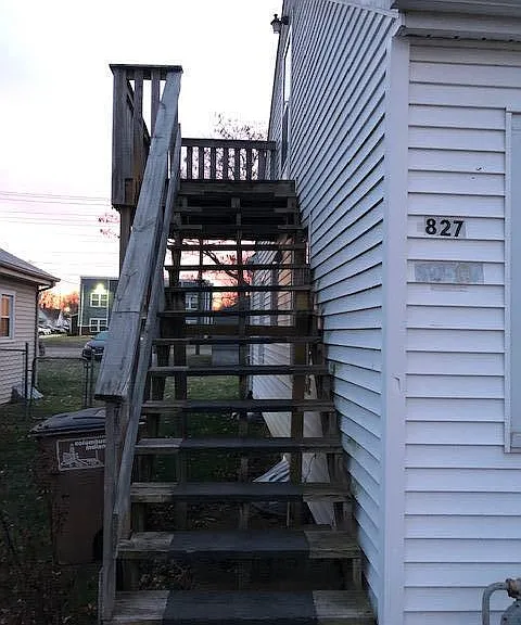 Upstairs unit