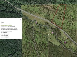 LOT 6 Fadear Creek Rd, Thompson Nicola, BC V0E 2E0