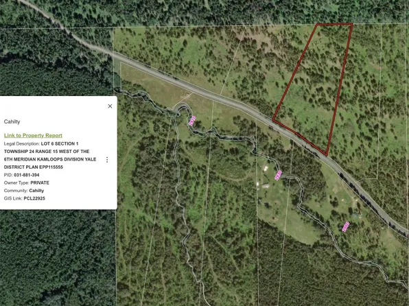 LOT 6 Fadear Creek Rd, Thompson Nicola, BC V0E 2E0