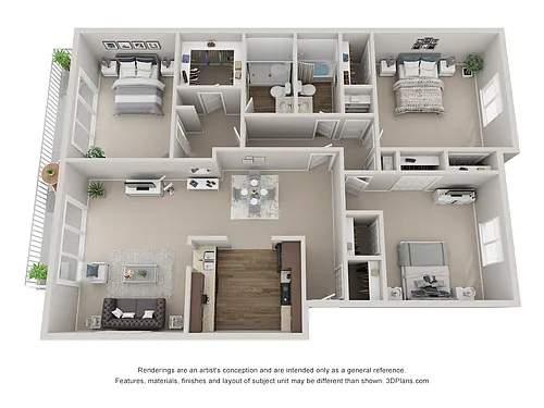Floor plan Cannes