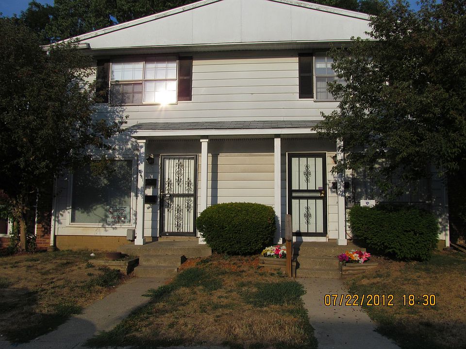 Exterior Front unit is on left 
