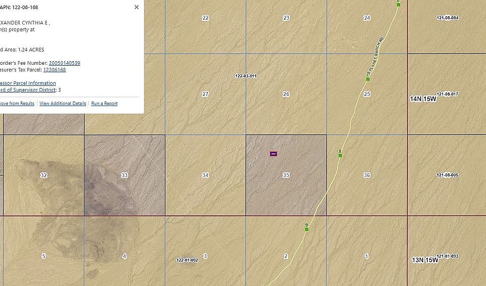 2nd image of T14n R16w Sec 35 Lake Havasu Acre Lot 168-5