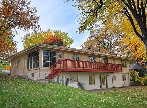 Back view from rivers edge