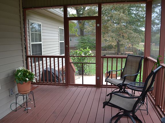 Screened porch