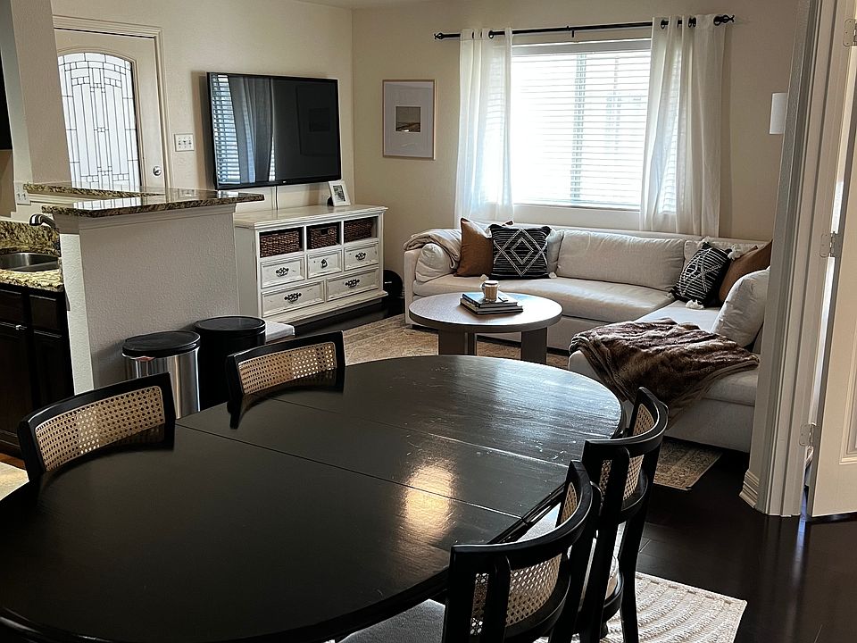 Dining and living area