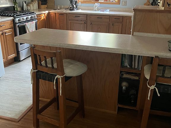Shared kitchen on lower level