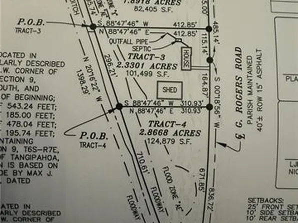 G Rogers 286acres Rd, Tickfaw, LA 70466