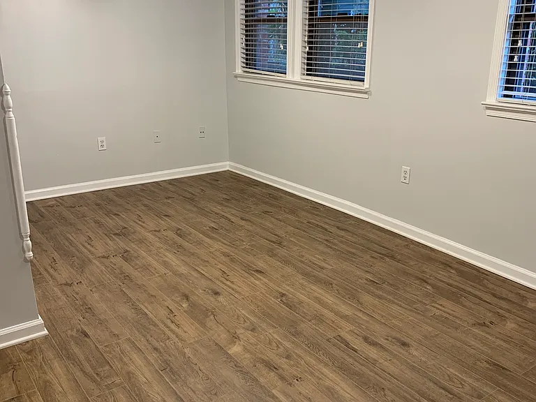 View of living room from kitchen