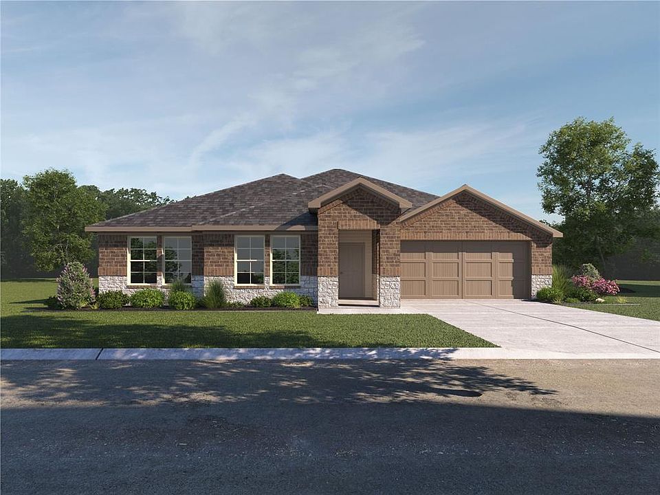 D.R. Horton's Dean floorplan - Elevation B. All photos shown here may not depict the specified home & features included are for illustration purposes only.