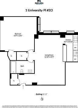 2nd image of 1 University Pl APT 2O