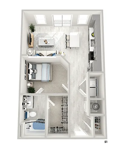 Floor plan S1