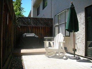 Rear patio