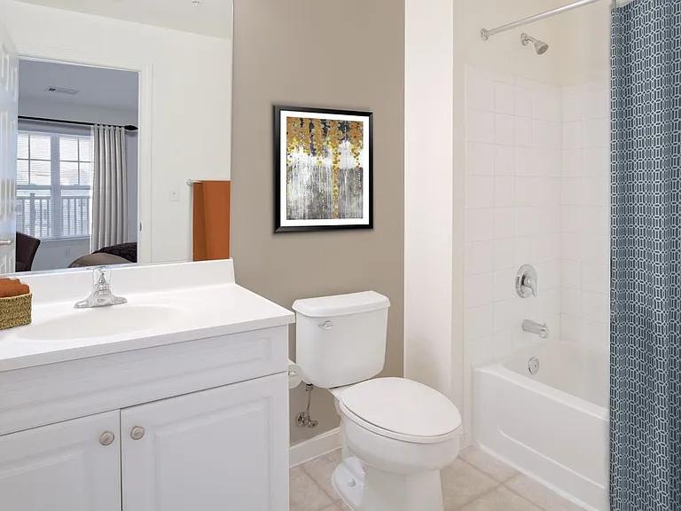 Phase I Renovated Package I and II apartment bath