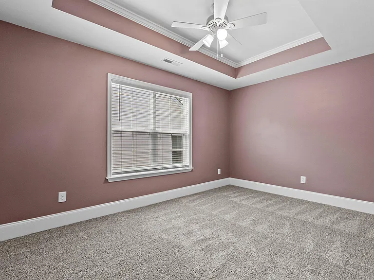 Another upstairs bedroom (also with trey ceiling).