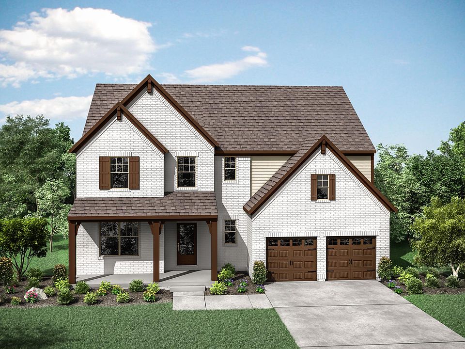 Hollister II D front entry garage