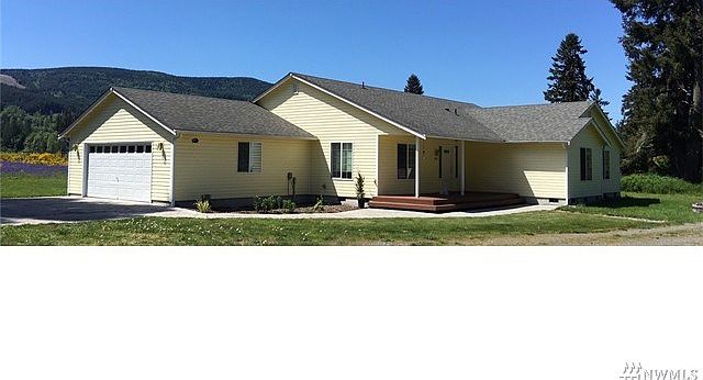 Spacious Rambler With View and Acreage...Bald Hills view and 3+ level acres.  Home is in great condition with great room design.