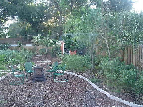 Garden View from Bedroom 1