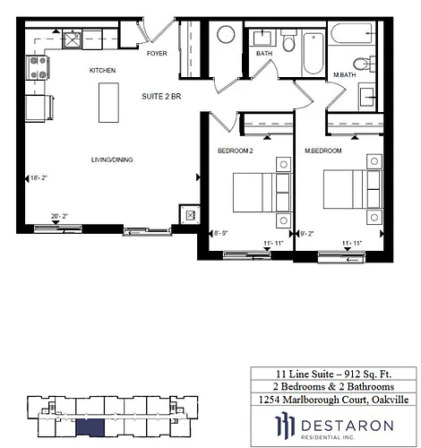 Floor plan 502