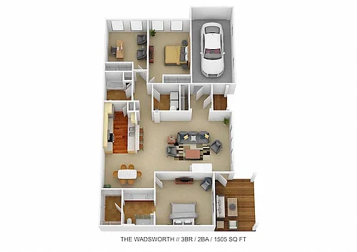 Floor plan The Wadsworth