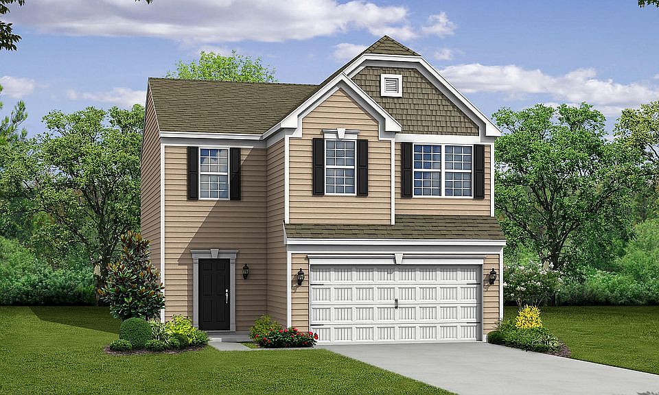 Elevation H Siding Facade with Opt Garage Door