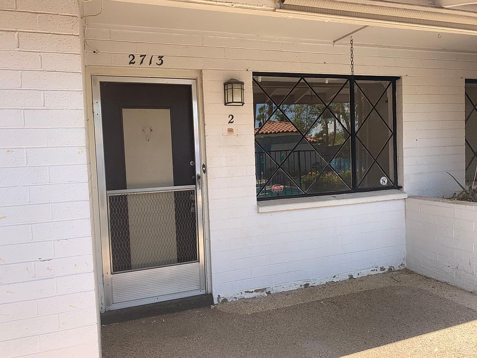Front door and patio area.