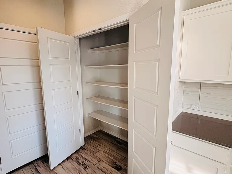 Pantry and garage entrance