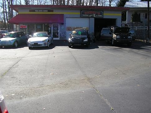 View of Car Sales building