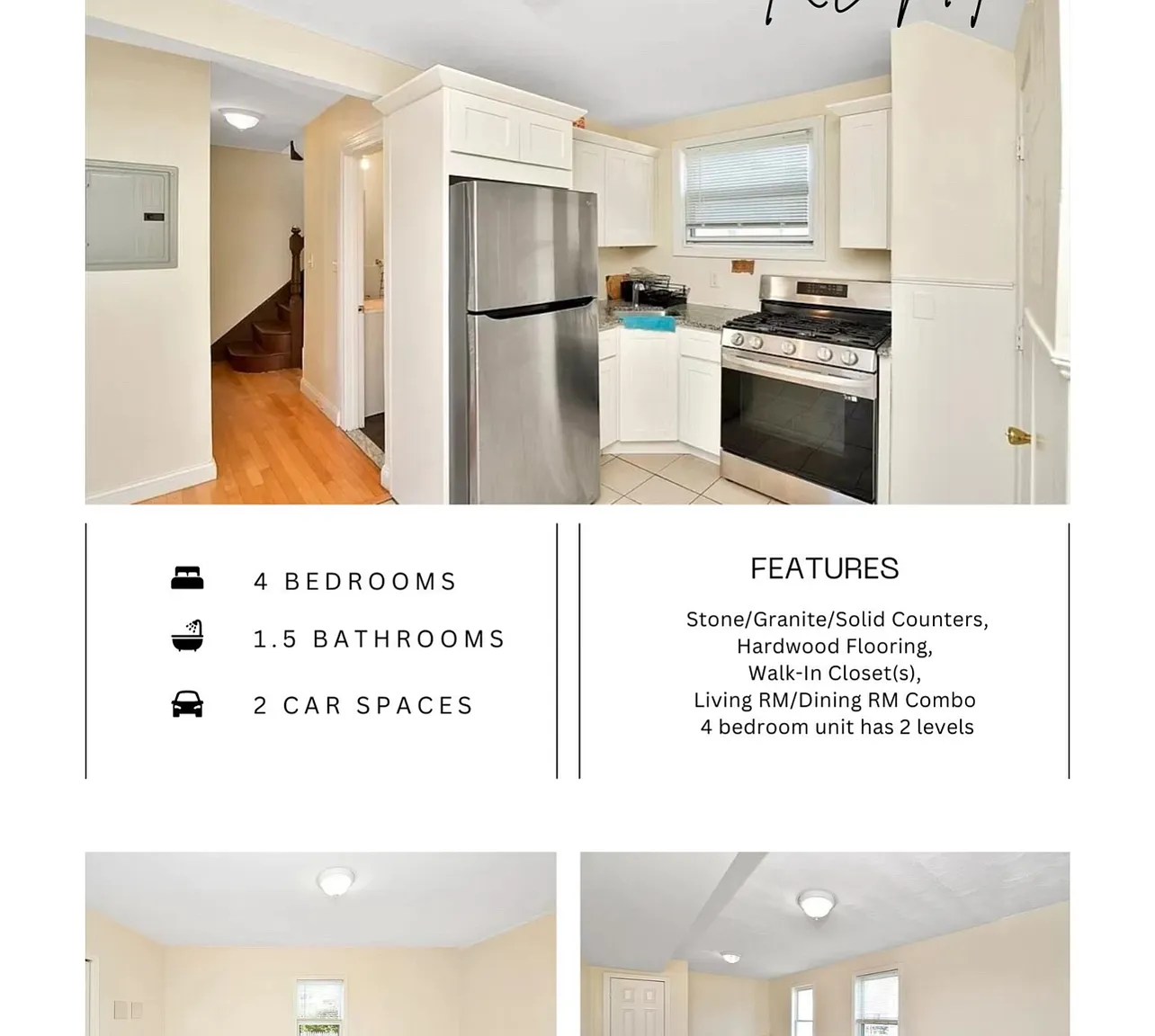 4 bed, 1.5 bath, 1200 sqft, $4,000 — Photo 2