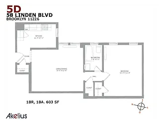 Rented by Akelius Real Estate Management