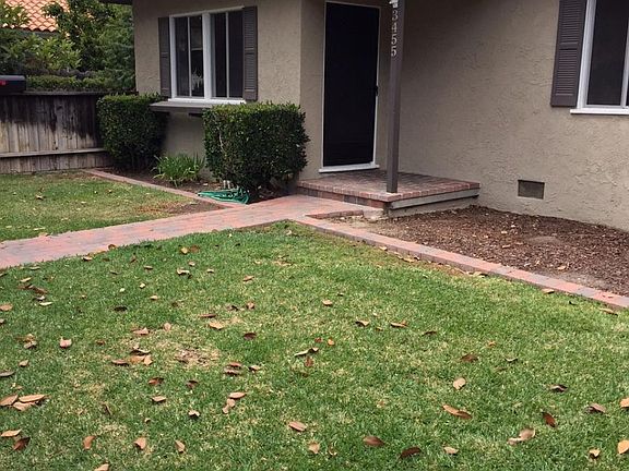 Front yard looking NW