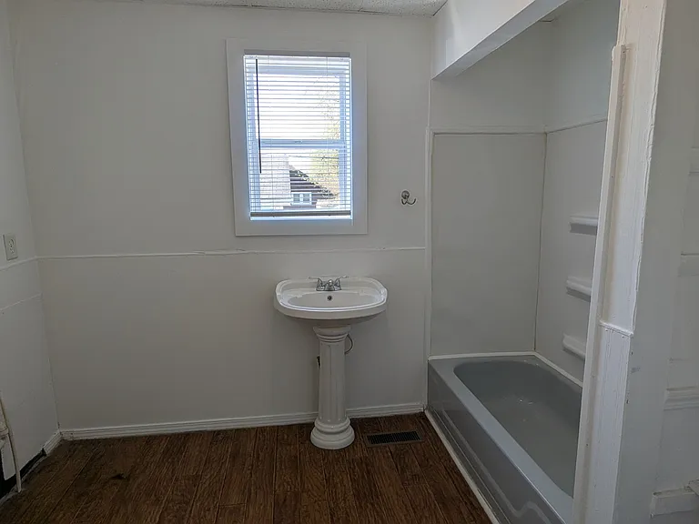 Full Bathroom with laundry hook ups