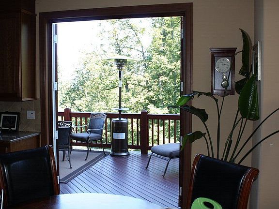 9 Foot Pella French Doors Open to King County Nature Preserve Views
