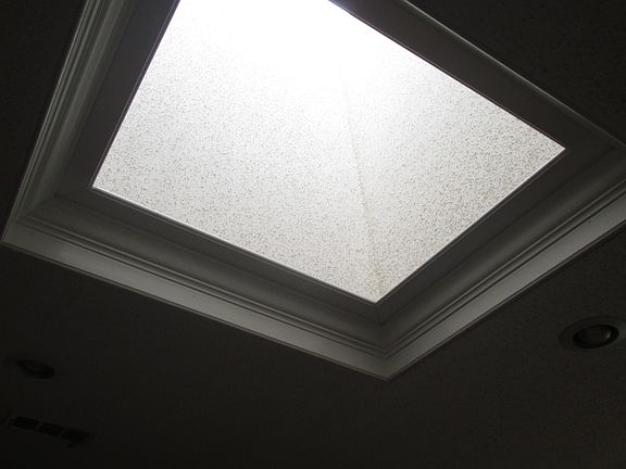 great sky light in the kitch