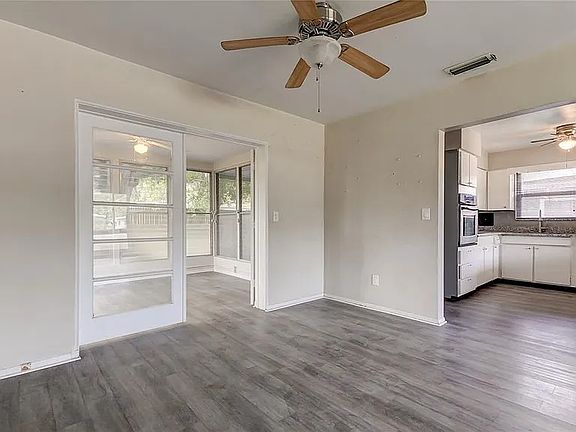 Entrance to back room