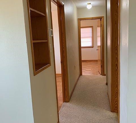 Hallway to 3 bedrooms