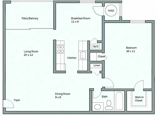 Floor plan Heritage