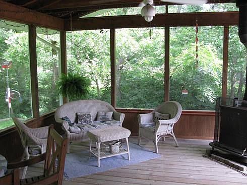 Private Screened Porch