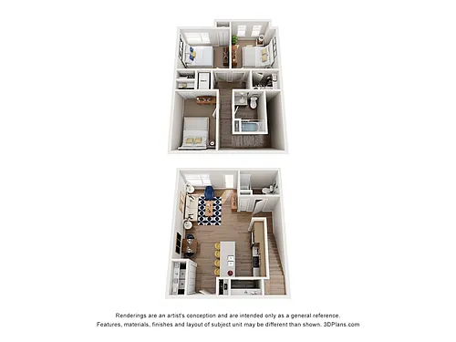 Floor plan 3 Bedroom