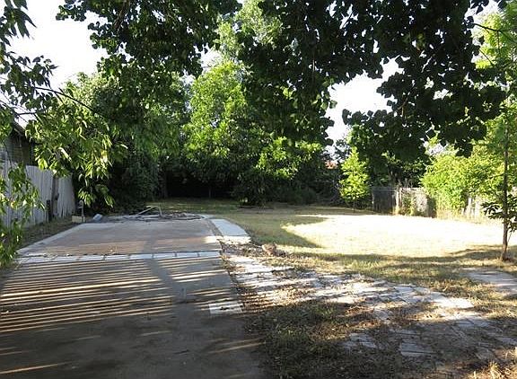 Driveway and utilities in place