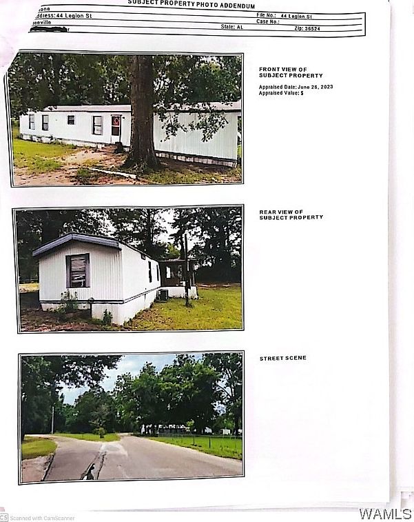 44 Legion St, Coffeeville, AL 36524 MLS 158708 Zillow