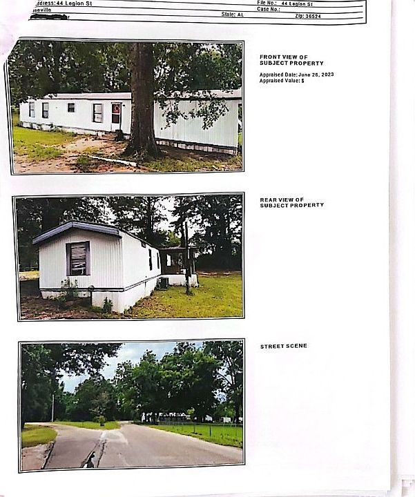 44 Legion St, Coffeeville, AL 36524 MLS 158708 Zillow