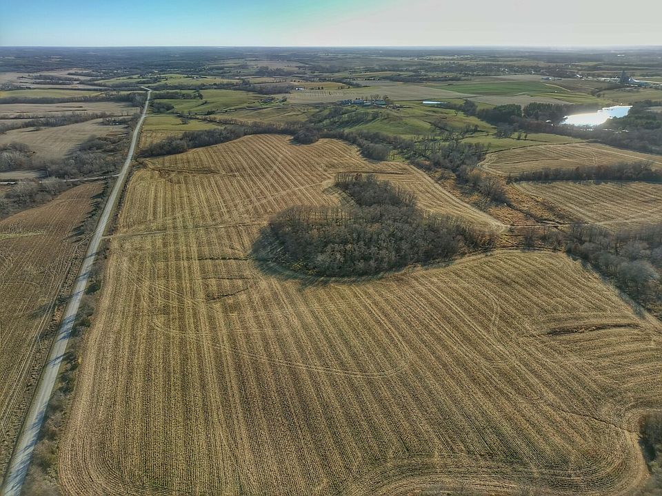 Aerial picture of farm.