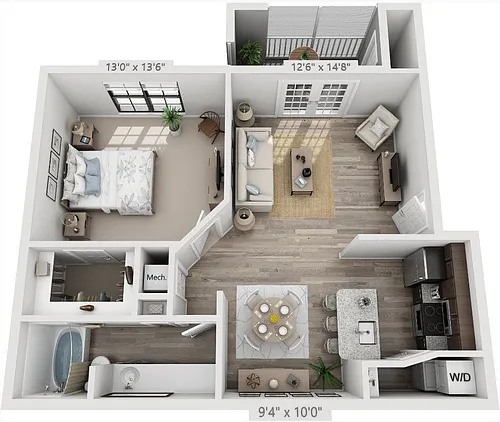 Floor plan A4