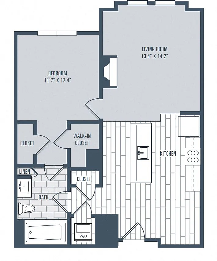 Floor plan A1E