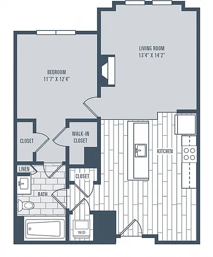 Floor plan A1E