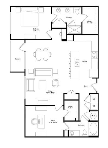 Floor plan Teak